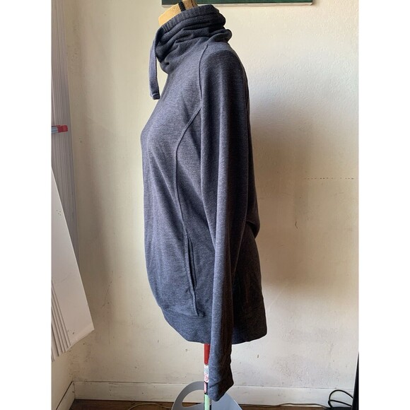 Old Navy Black Pullover Cowl Neck Cropped Sweater Women Size LARGE - Picture 11 of 11